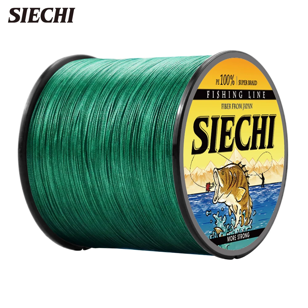

SIECHI 4 Strands Braided Fishing Line Multifilament 300M Carp Fishing Japanese Braided Wire Fishing Accessories Pe Line