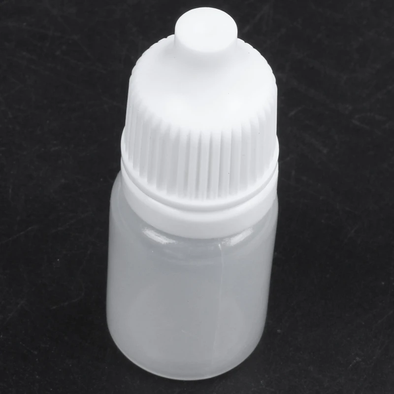 5ml x 50 pieces eye drops bottles, cap+ stopper