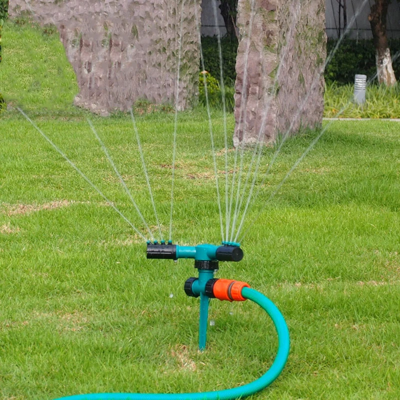 

Lawn Sprinkler Automatic 360 Rotating Adjustable Garden Water Sprinklers Lawn Irrigation System with Leak-Proof Design