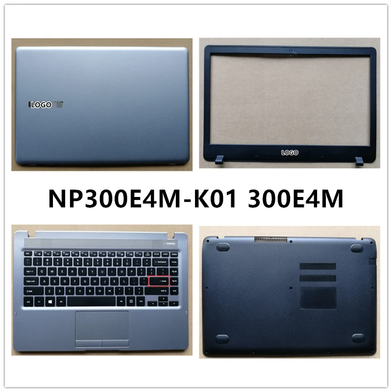

Новый ноутбук для Samsung NP300E4M-K01 300E4M, задняя крышка ЖК-экрана, верхняя крышка/Передняя панель/Упор для рук/Нижняя крышка корпуса