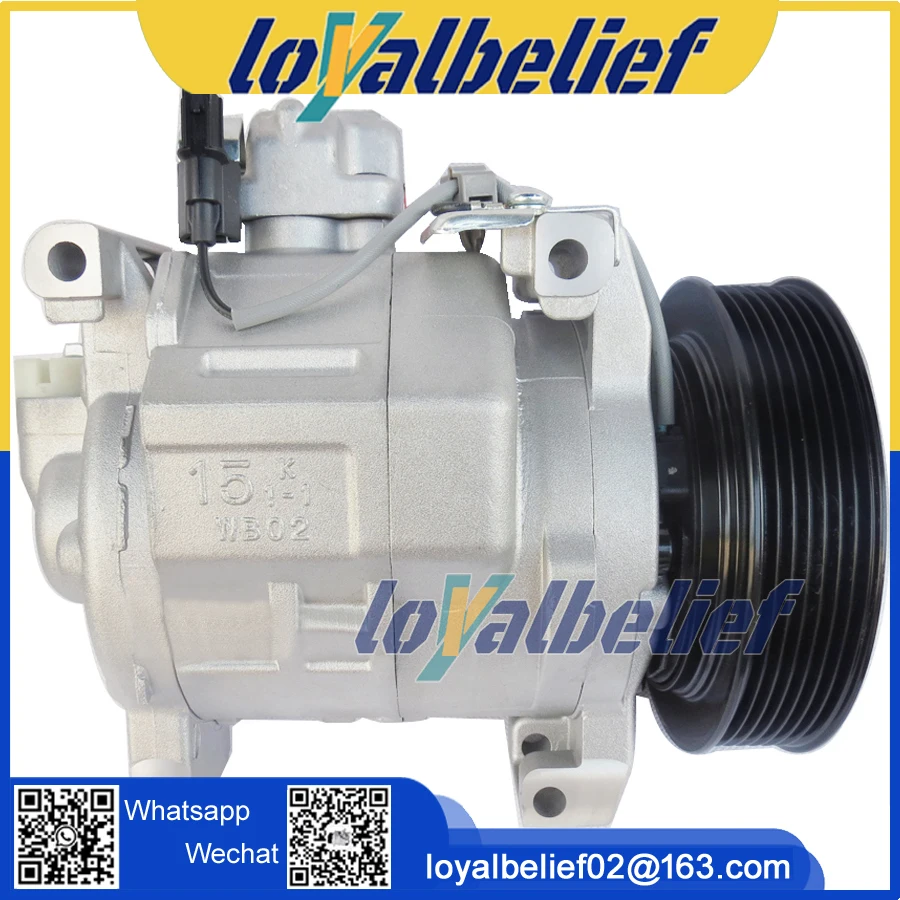 Компрессор переменного тока 10SR15C для 2008-2012 Honda Accord 2014-2015 Crosstour 38810R40A01 38810-R40-A01 447260-6960