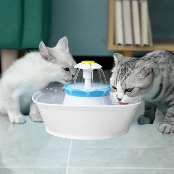 

Automatic Cat Dog Pet Water Fountain USB Dog Pet Drinker Feeder Bowl Pet Feeder Automatic With Filters Pet Water Dispenser