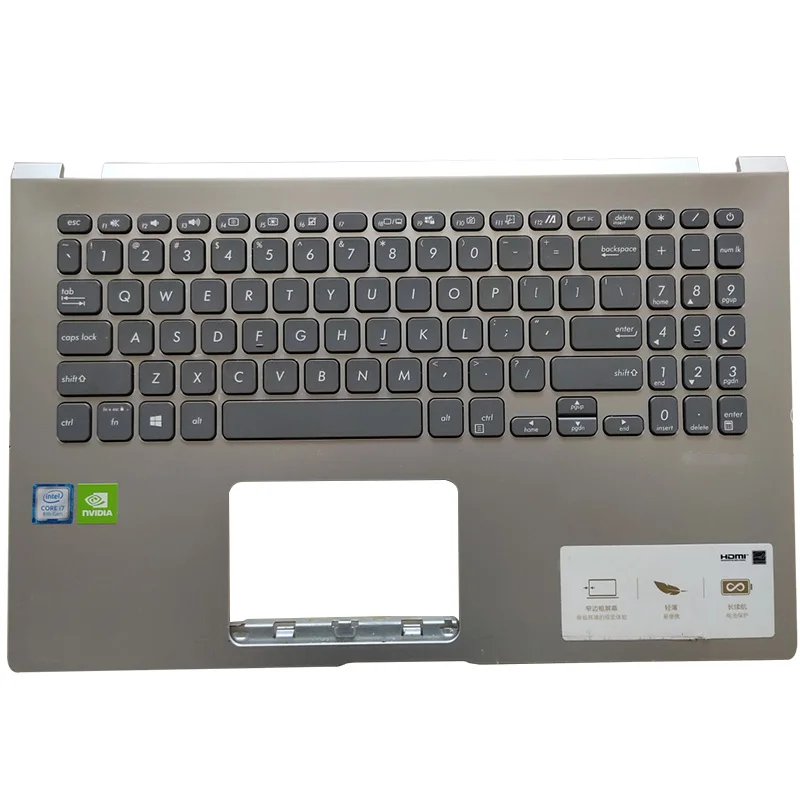 

NEW Laptop Palmrest Upper Case US Keyboard For ASUS VIVOBOOK15 X509 X509FA X509FB X509FJ