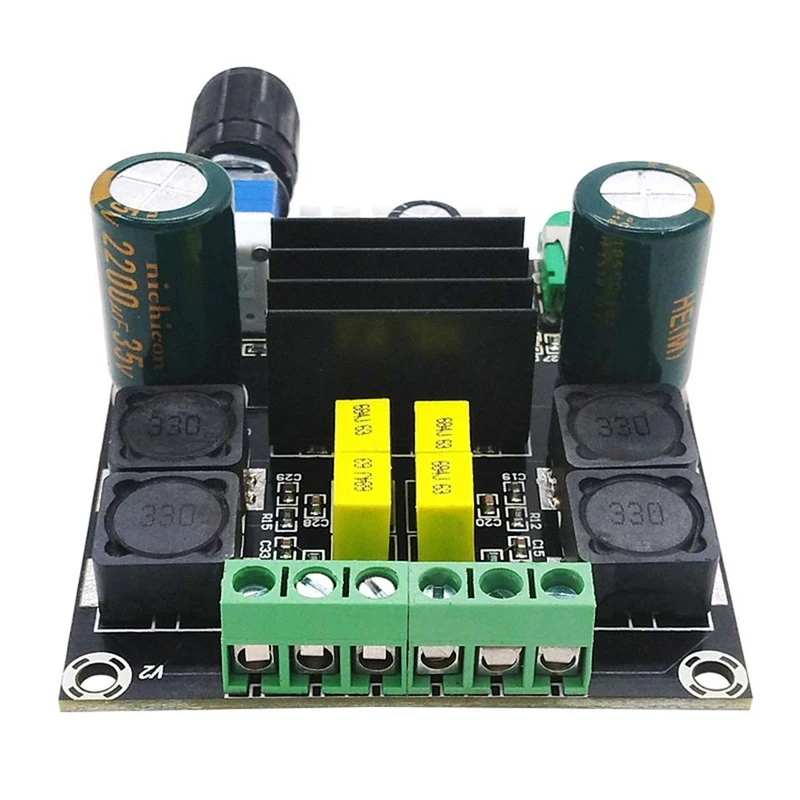DC 12V 50W+ 50W TPA3116D2 высокой мощности цифровой аудио усилитель платы