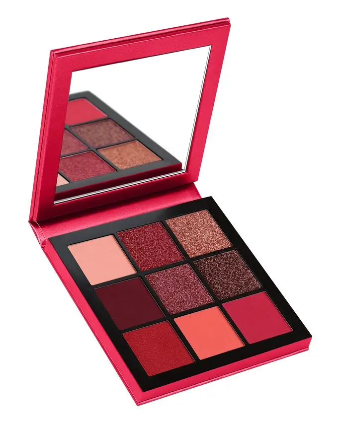Новая палитра Hudas beauty Ruby Obsessions Палетка матовых теней Shimmer Nude Макияж Блеск тени для смоки айс порошок
