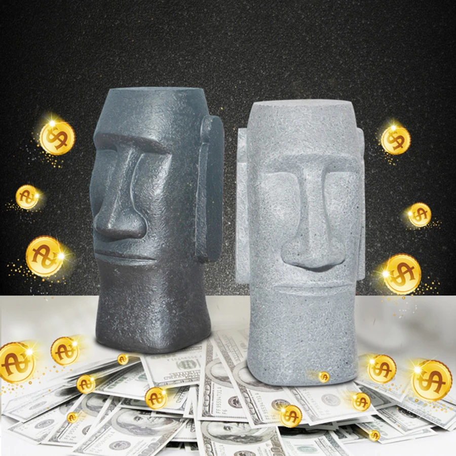 Портрет креативный Копилка Ретро плот Esconder Dinero Contador Monedas Spaarpot Teller Huchas Decorativas Sparkasse Kids 6 N