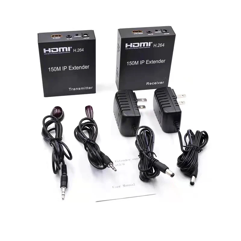 H.264 150M HDMI IP Extender Via RJ45 Cat5e Cat6 Ethernet Cable Video Transmitter