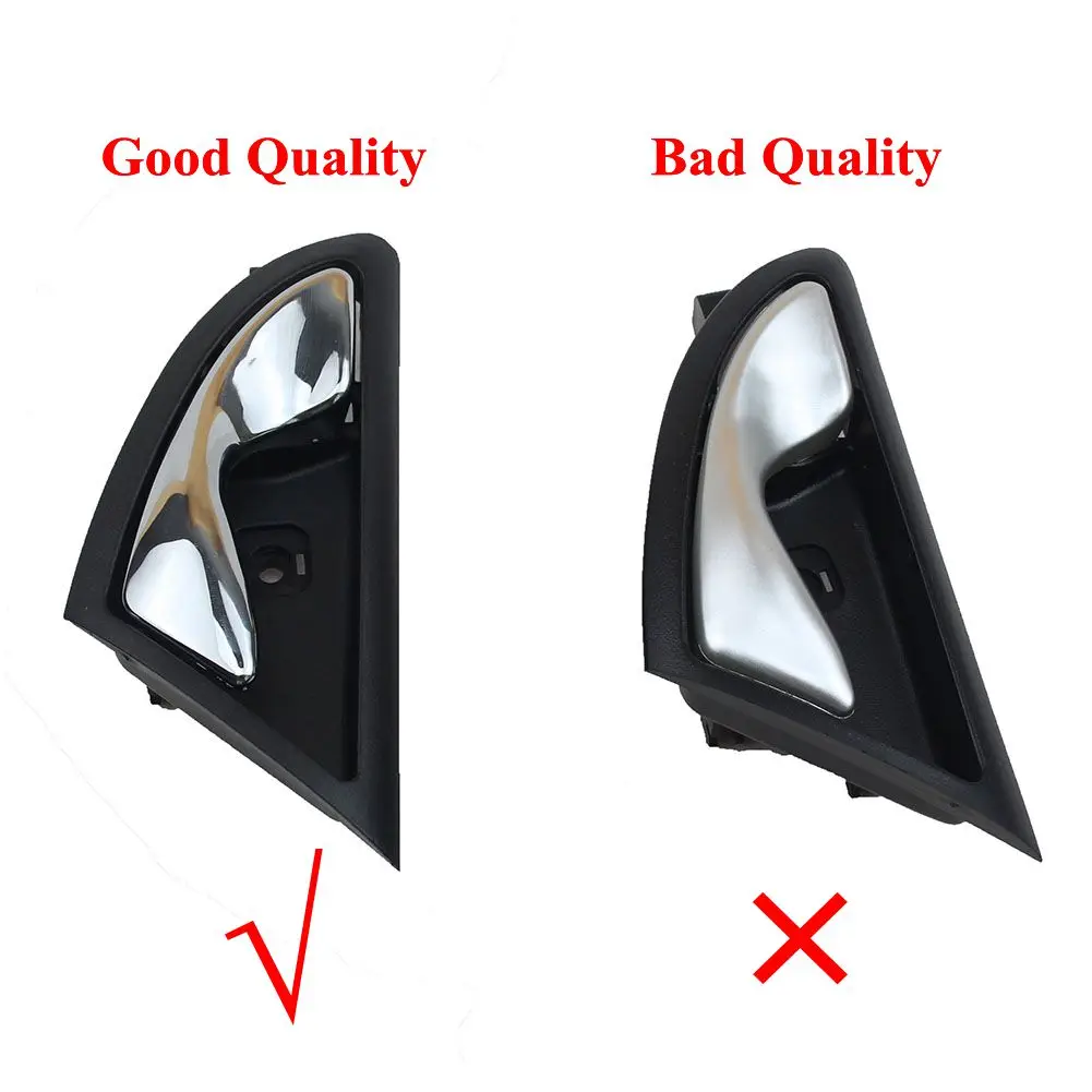 Хромированная передняя задняя левая правая внутренняя дверная ручка LARBLL