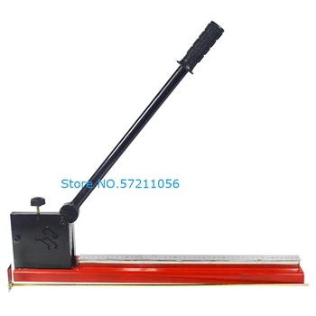 

Upgrade Again!Manual Multifuntional DIN Rail Cutter with Scale for 3 Size Aluminum Alloy&Steel Rails Easy Cut with Measure Gauge