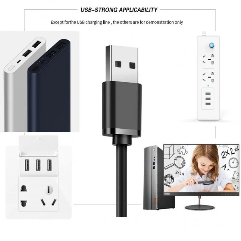 Usb Светодиодная лента 5 в rgb waem белый 0 м 1 2 3 гибкая светодиодная Диодная подсветка