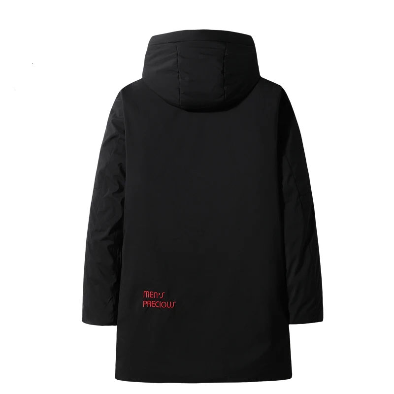 Plus size 8XL 7XL 6XL 5XL Winter Long Cotton Padded Jacket Coat Men Black Parka Hoodies Coat Thick Quilted Coat Men Plus Size