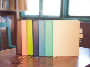 

Color My Days Creative PU Leather Journal Cover Suit For Standar A5/A6 Fitted Paper Book