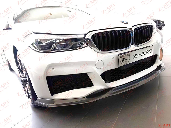 Z-ART для BMW G32 Передняя Губка из углеродного волокна для 6 серий GT Передняя накладка из углеродного волокна для BMW G32 передний спойлер из углеродного волокна для 6 GT