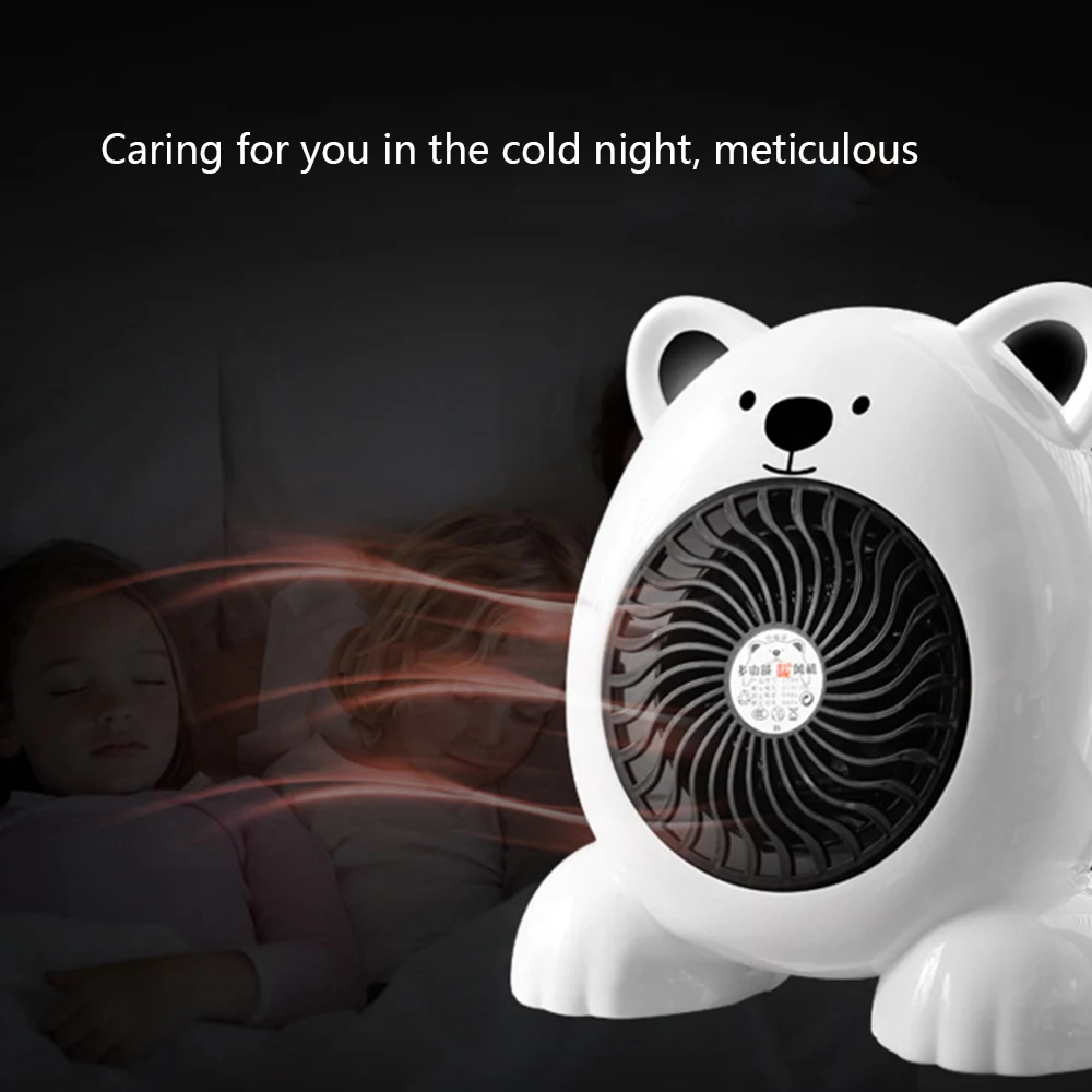 

Cartoon Heaters Home Cold Household Heaters Desktop Small Power Heaters Small Sun Cute Warm Fan Mini Home Heater