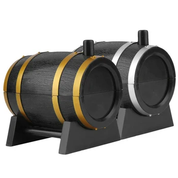 

Automatic Toothpick Dispenser Creative Toothpick Box Container Wine Barrel Box Decor Container Appetizer Holder