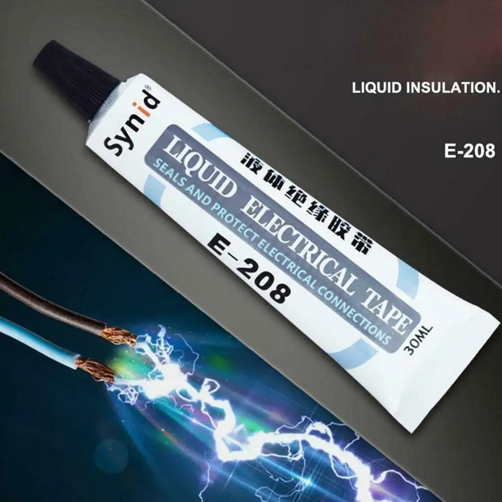 US $579.42 30ml Liquid Insulating Waterproof Liquid Tape Charging Universal Repair Data Cable Repair AntiUV Insulation Electrical Tape