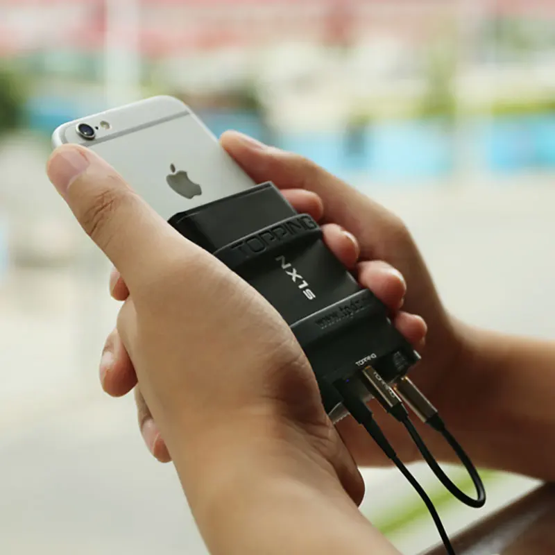 Topping NX1s Mini Portable Hi Res OPA1652 LMH6643 HiFi Audio Digital Headphone Amplifier