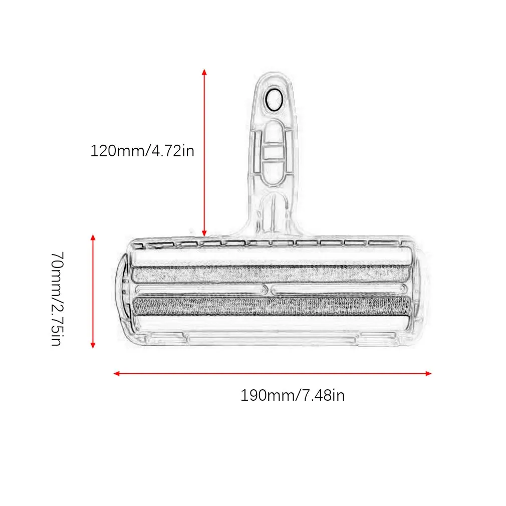 Электростатическая щетка для удаления волос, для одежды, кровати, для домашних животных, наклейка для волос, барабан, щетка для удаления волос, щетка для удаления пыли