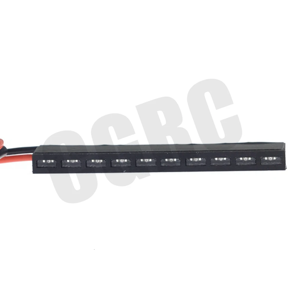 2 шт. светодиодный задний светильник, тормозной светильник для 1/10 RC Гусеничный автомобиль TRX4 SCX10 D90 RC короткий ход грузовик монстр грузовик