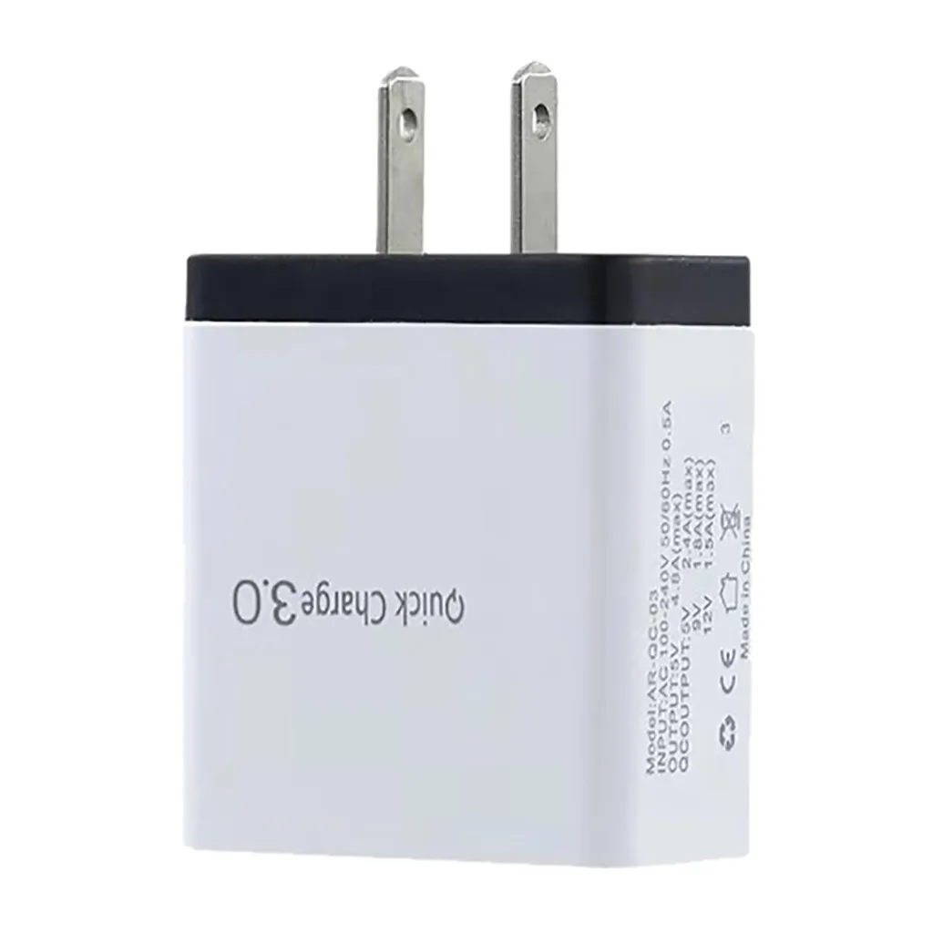Ouhaobin 4 порта Быстрая зарядка QC 3 0 usb хаб настенное зарядное устройство адаптер