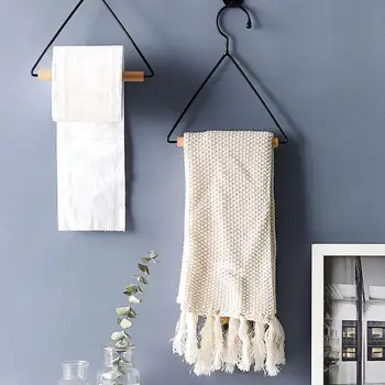 

Simple Towel Rack For Tissue Paper Roll Holder Dish Bathroom Shelf Storage Cloth Stand Hanger Removable Toilet Clothes Hook N9J8