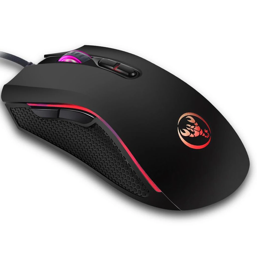 Gaming Mouse Adjustable 3200 DPI Optical Sensor 7 RGB Back Lighting High-end Optical Professional Gaming Mouse Mice Ergonomics