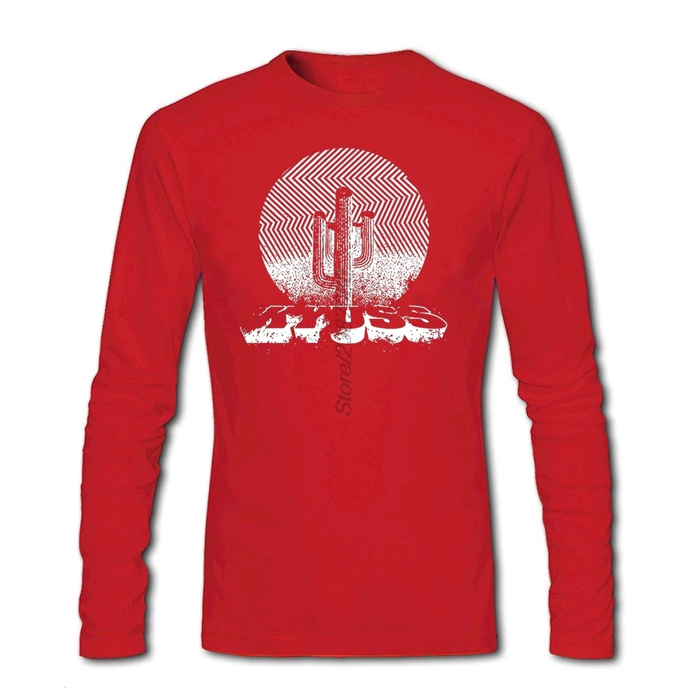 Kyuss пустыня рок w футболка хлопок Crewneck с длинным рукавом мужская хип хоп упругие Забавные футболки