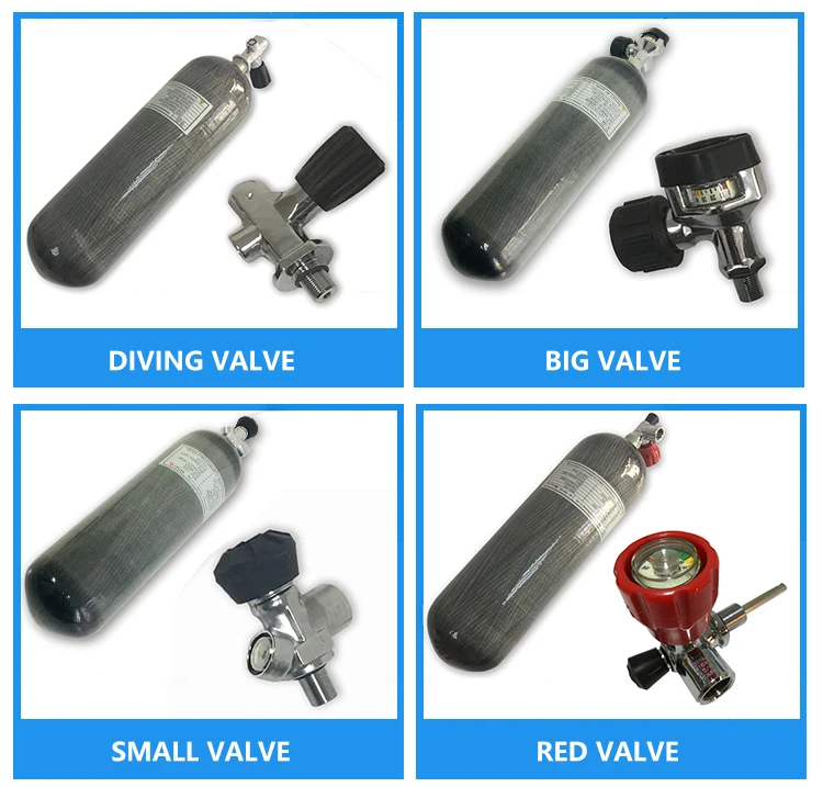 AC951 PCP Пейнтбол Дайвинг Танк Кабриолет Din Клапан ига клапан 300 бар/4500psi M18x1.5 регулятор пополнения адаптер Acecare