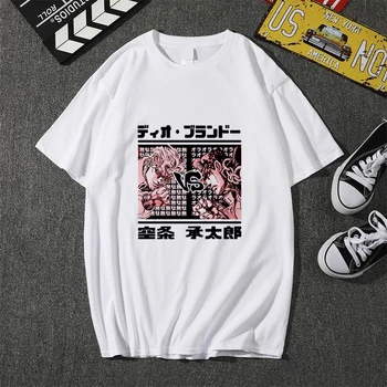 

Showtly Adventure T-Shirt Jojo Bizarre Cool Funny-Design Tee Tops Harajuku Streetwear Print Casual FashionMen/Women T Shirt