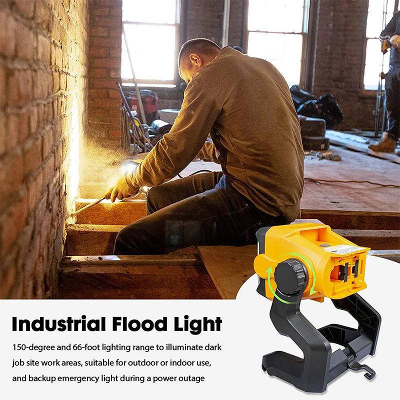 in Stock Lampe Portable Spotlight Led Work Light Rechargeable