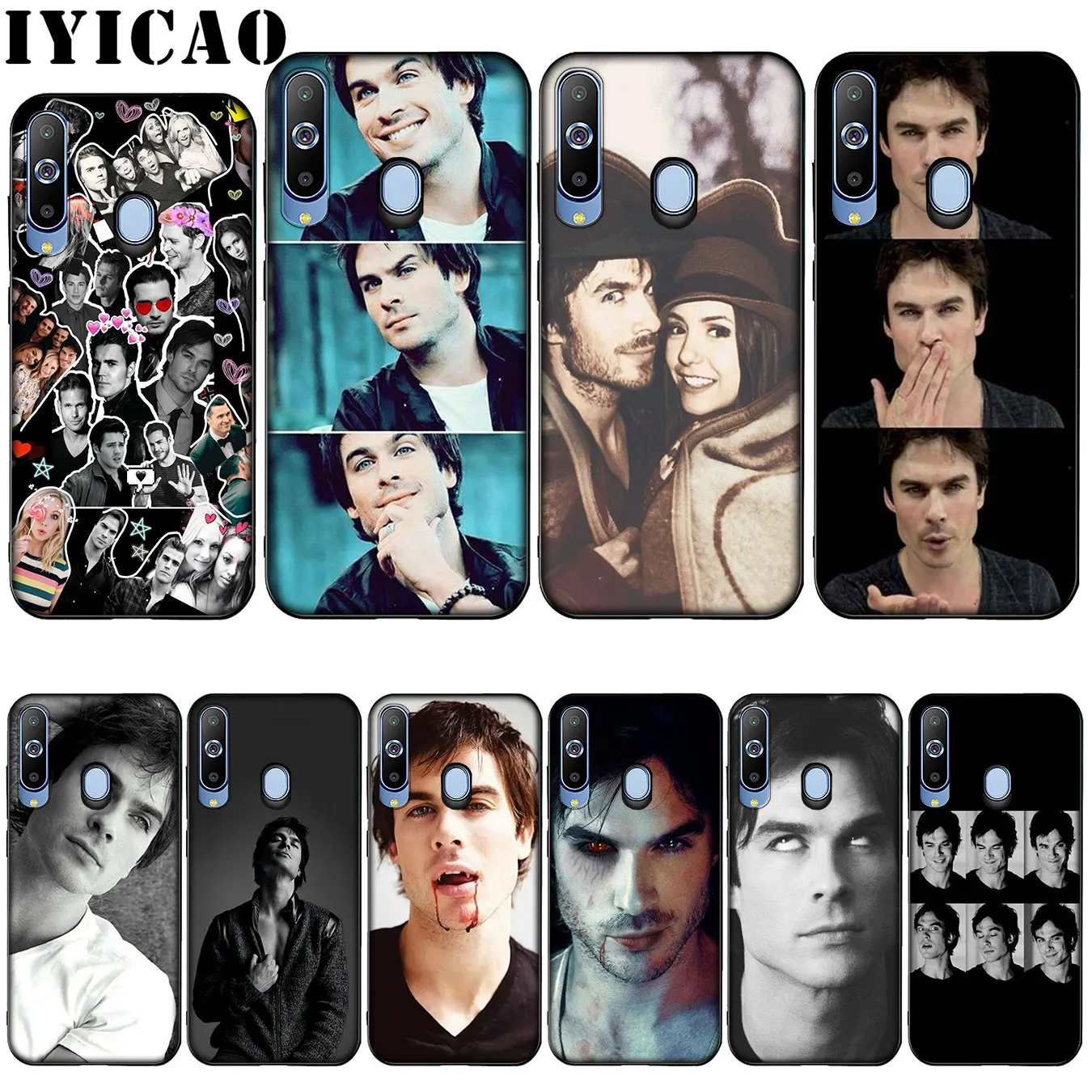 Vampire Diaries Ian Somerhalder Soft Silicone Cover for Samsung Galaxy Note 10 Plus A50s A40s A30s A20s A10s Case |