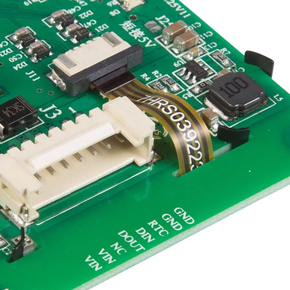 3,5 дюймов HMI TFT lcd матричный цветной графический lcd с программным обеспечением и RS232/RS485/ttl интерфейсом STVC035WT-01