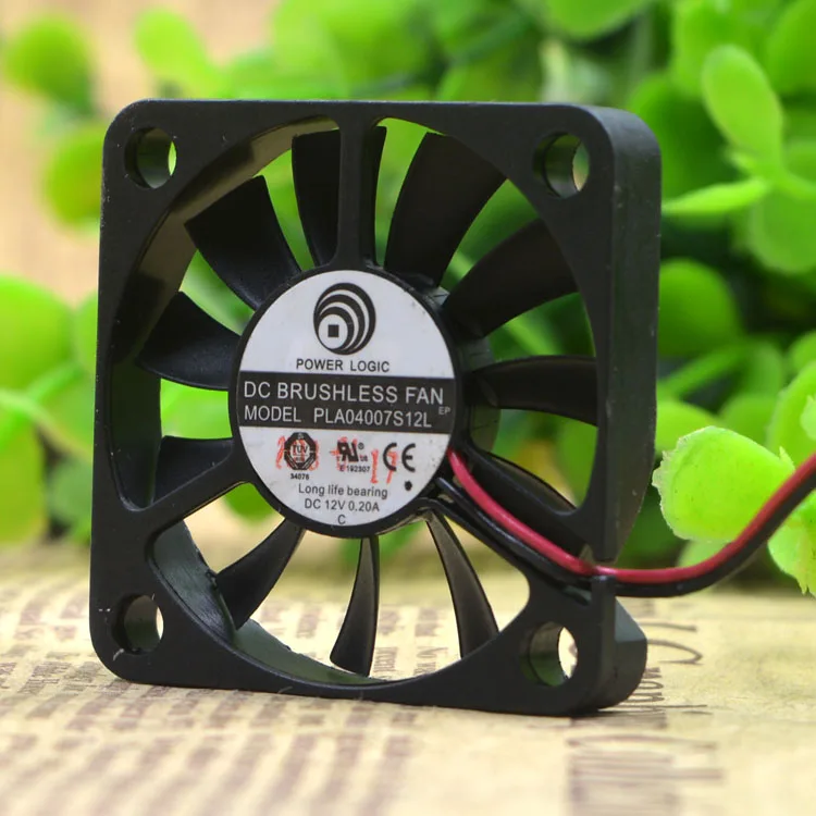 Новинка 4 см PLA04007S12L 4007 12V 0.20A защиты электродвигателя Вентилятор охлаждения |