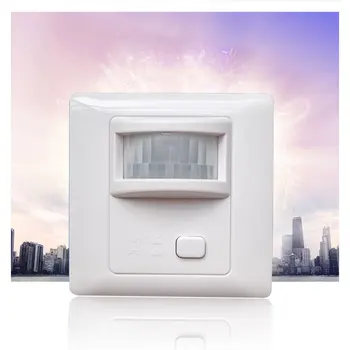 

Infrared PIR Motion Sensor Switch PC Recessed Wall Lamp Bulb Switch Security Light Control Lamp Switch Induction Detector Tool