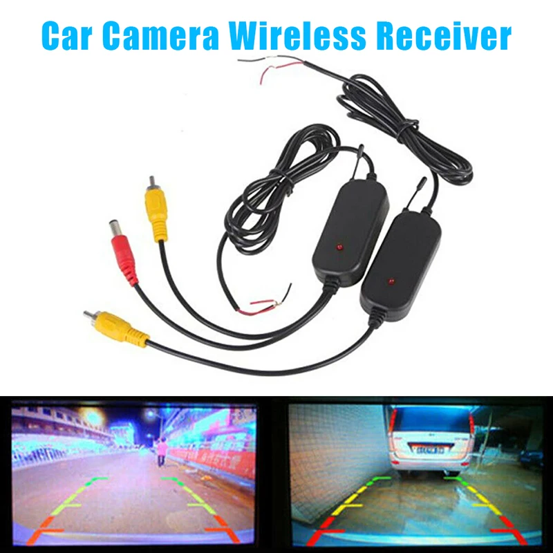 

Newly 2.4G Wireless Video Transmitter Receiver for Car Backup Camera Monitor DC 12V SD669