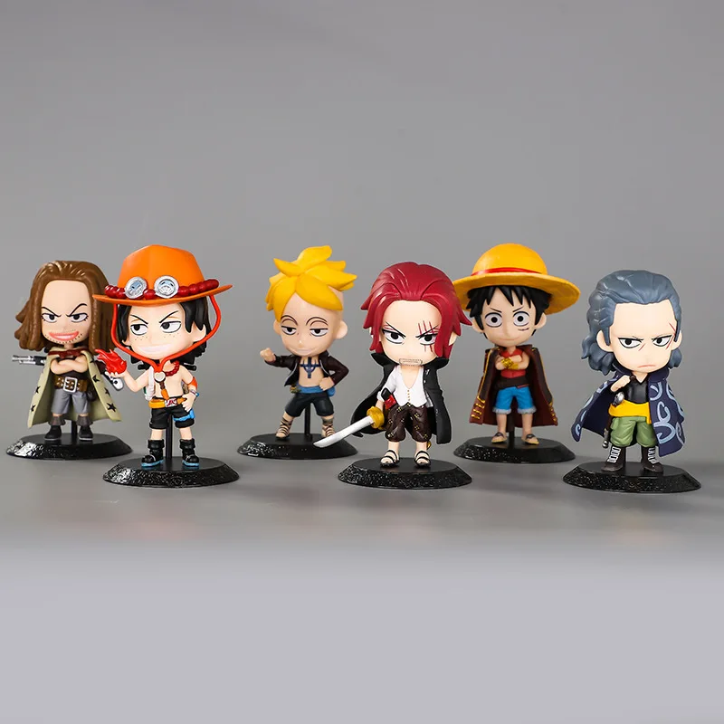 Экшн фигурка Эйс Луффи сандзи шанки из ПВХ 6 видов|one piece action figure|action figurefigure anime |