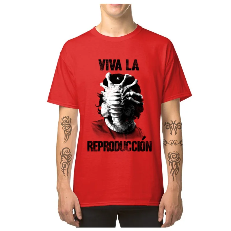  Men T Shirts CHE-HUGGER_247 Fitness Tight T Shirt Pure Cotton Round Neck Short Sleeve Printed Tshirts Mother Day CHE-HUGGER_247 red