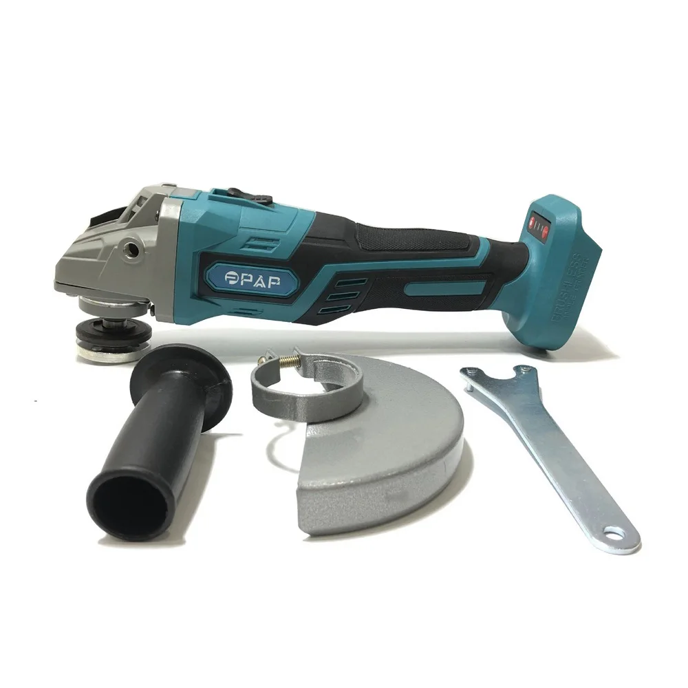 

Cordless Impact Angle Grinder 125mm 18V 4000mAh POLISHER Brushless Electric Cutting Grinding Machine Precision Power Tools