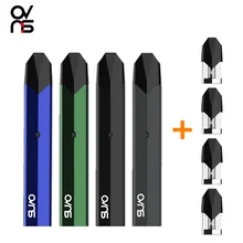 Pod Vape Kit OVNS Saber II набор электронных сигарет 600 мАч батарея с 1,5 мл Ом двойной ON-S ватной катушкой стручок картридж VS W01 испаритель