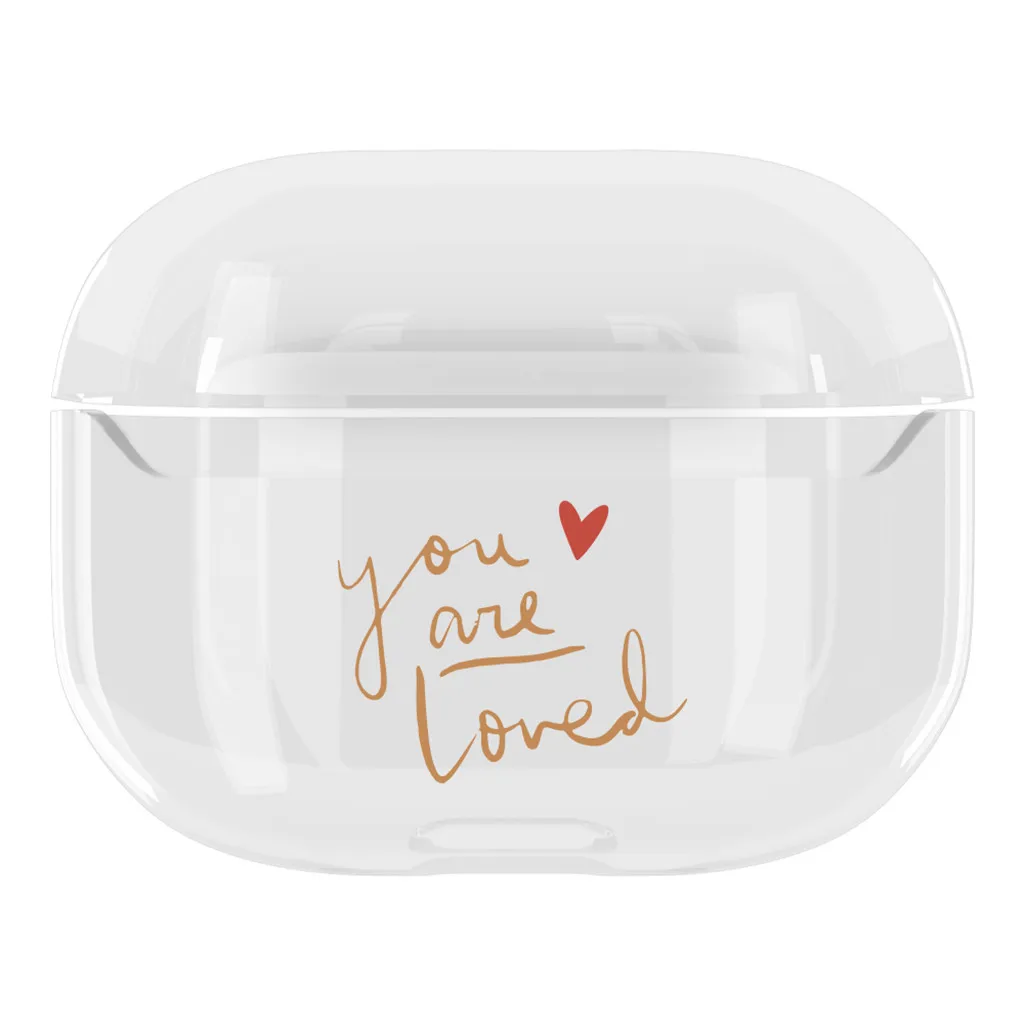 for Airpods Pro Earphones Cute PC Protective Case Cover Key Chain Pouch Skin Wireless Bluetooth for apple Headset Accessories #A