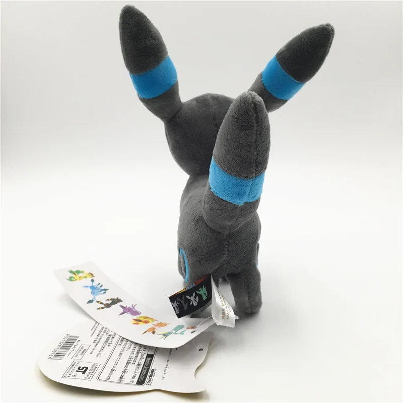 23 см аниме карманные животные Umbreon Мягкие плюшевые куклы Pok домашние животные разные цвета Umbreon Дети Рождественский подарок игрушки TFA3270