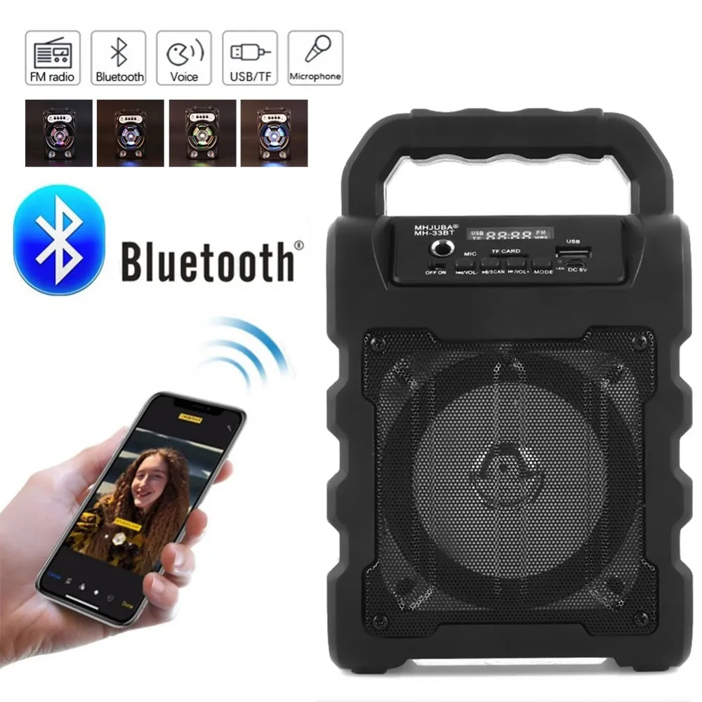 Большой размер Bluetooth динамик беспроводная звуковая система бас стерео с