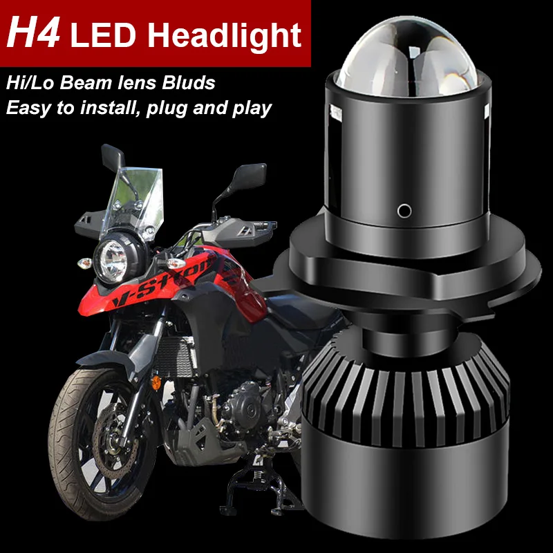 

1X H4 9003 LED 6800LM Headlight Bulbs Car Lights For SUZUKI VanVan 200 SV650 GW250 GSXS1000 Burgman 400 650 Vstrom 650 Led Light