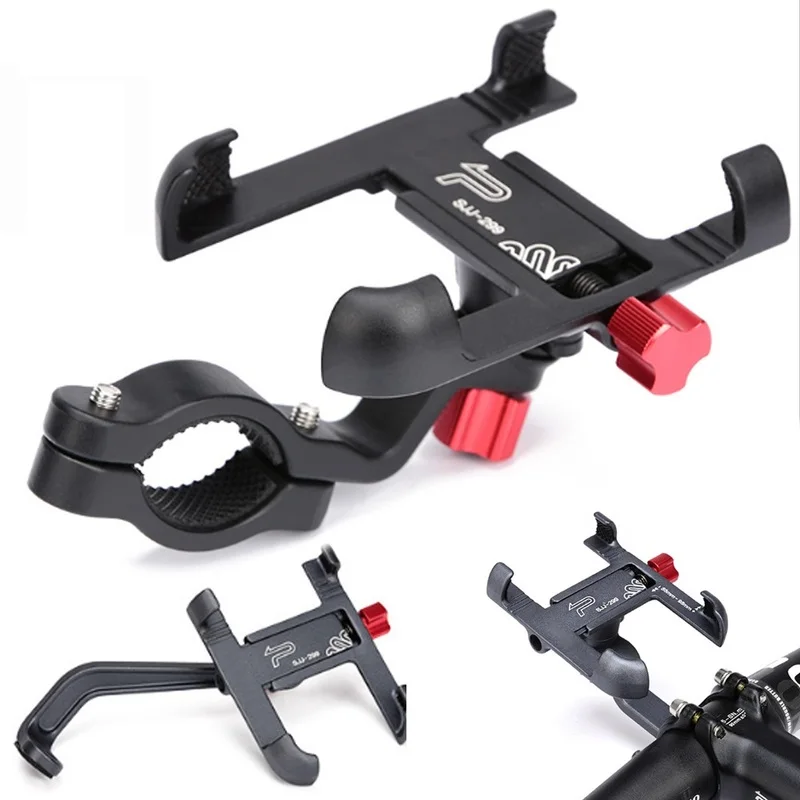 Алюминиевый держатель для телефона мотоцикла велосипедный кронштейн на Руль