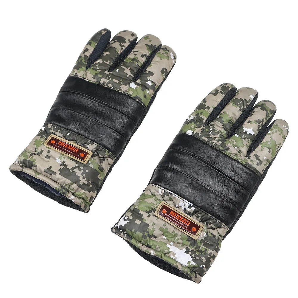 Winter‘s Gloves Camouflage Outdoor Sports Mitten Keep Warm Riding Cycling Thickening Tactical Driving Glove Guantes Handschoenen