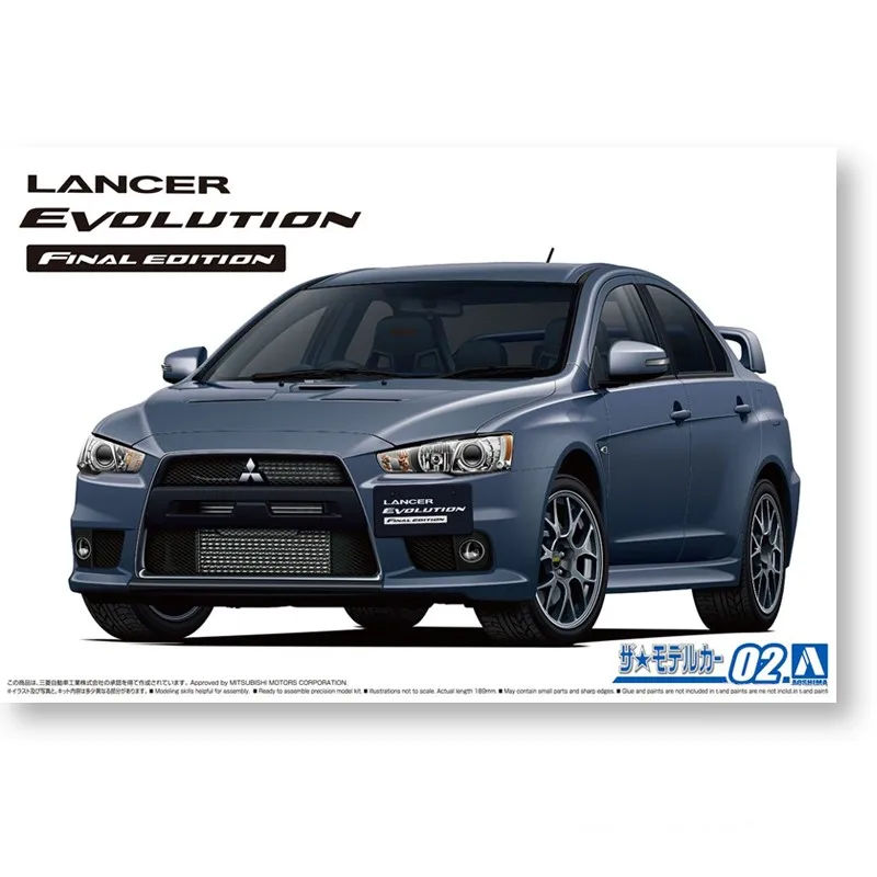 Assembly Model 1/24 Lancer Evolution X Final Version 05795