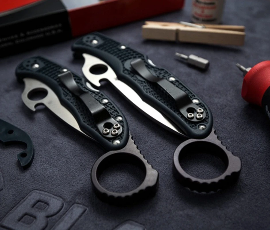 Сменная прокладка прочное кольцо печатки из алюминиевого сплава для Spyderco
