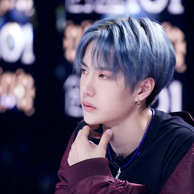 2019 новый тип Wang Yibo с сережками серьги круг титановая сталь индивидуальный тренд