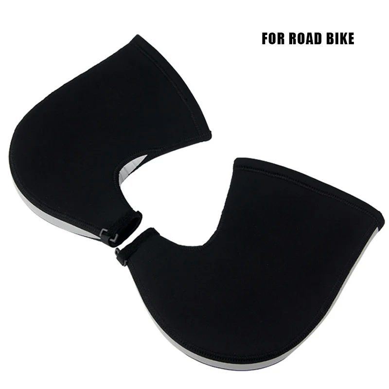 for road bike Горячая Распродажа, 1 пара, перчатки для велоспорта, теплые, на руль, ветрозащитные, для велосипеда, горная дорога, велосипед, бар, зима, M88 - Цвет: for road bike