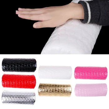 

7 Colors Soft Hand Rests Washable Hand Cushion Sponge Pillow Holder Arm Rests Nail Art Small Manicure Hand Rests Pillow Cushion